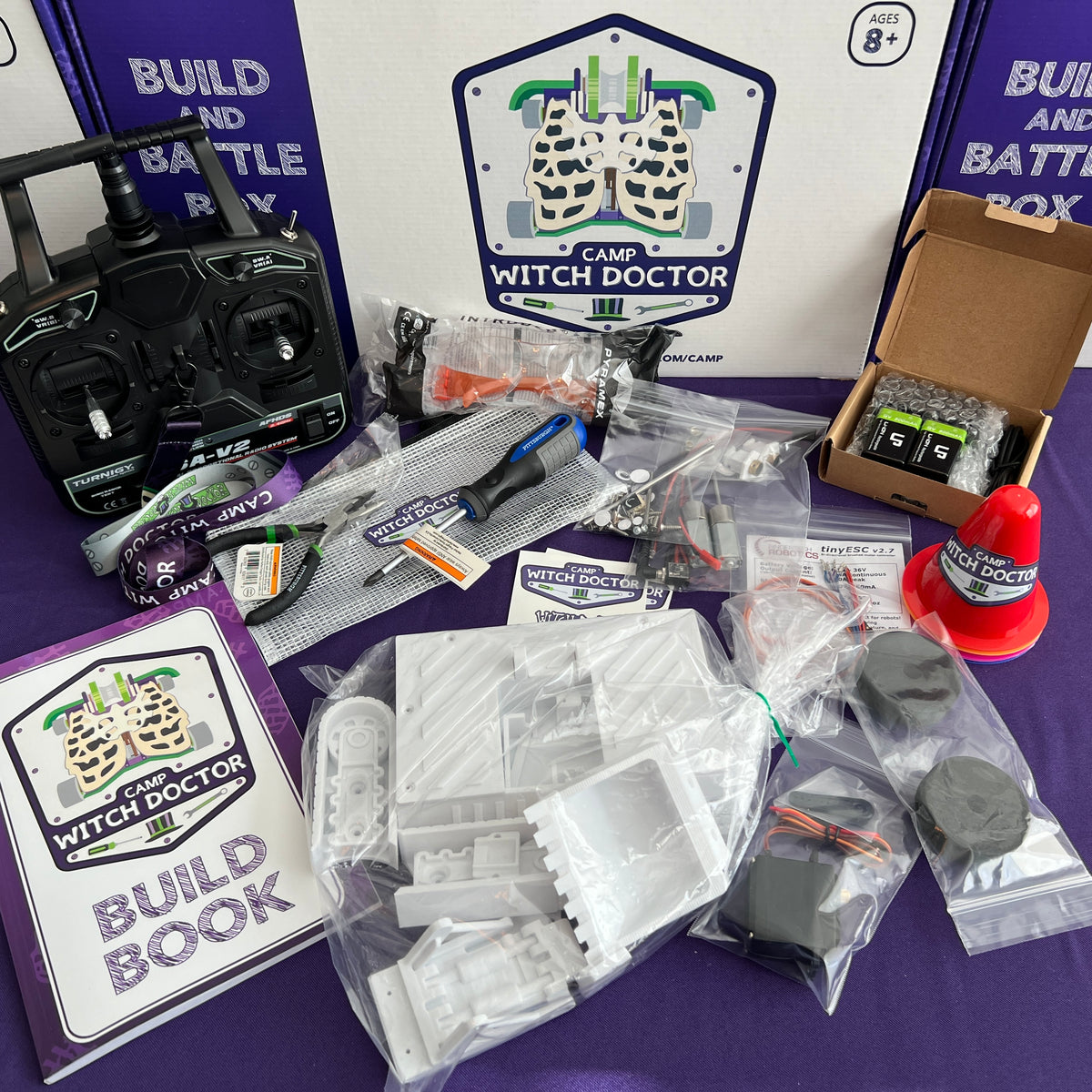 Build a battlebot sales kit