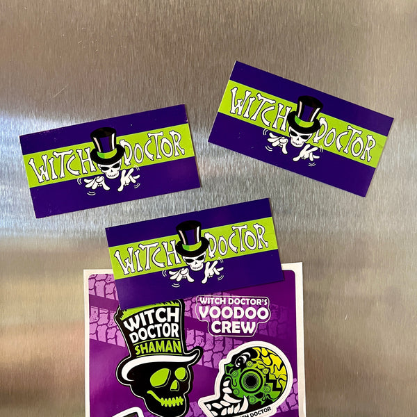 Magnets (3 Pack) - Witch Doctor Logo