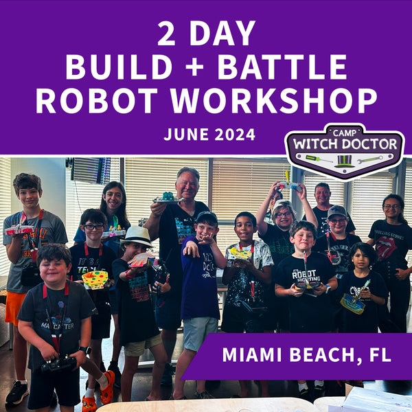 Two Day Robot Workshop - Miami Beach, FL