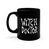 Black Mug 11oz - New Witch Doctor Logo