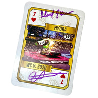 Signed Playing Card