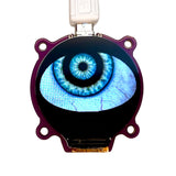 Standalone LCD Animated Eye Circuit Board from Andrea's Top Hat
