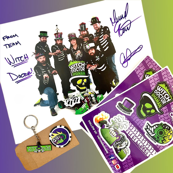 Ultimate Witch Doctor BattleBots Fan Pack (Autographed)