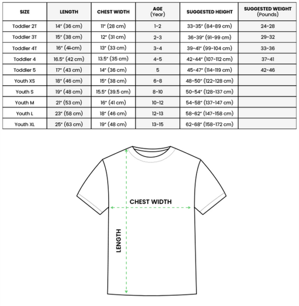 Kids Size Chart By Age In Cm Children Clothes Sizes Children'